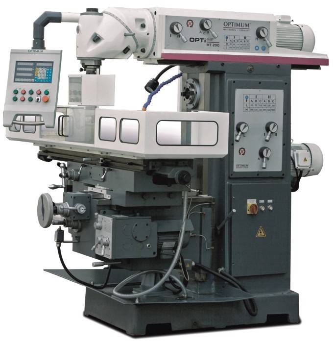 Станок универсально-фрезерный Opti МТ200 3336120