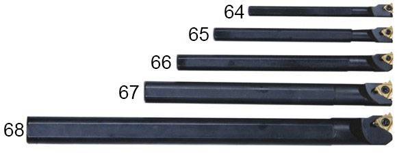 Набор резцов расточных Optimum 8/10/12/16/20 мм 5 шт. со см. пластинами Набор резцов расточных Optimum 8/10/12/16/20 мм 5 шт. со см. пластинами