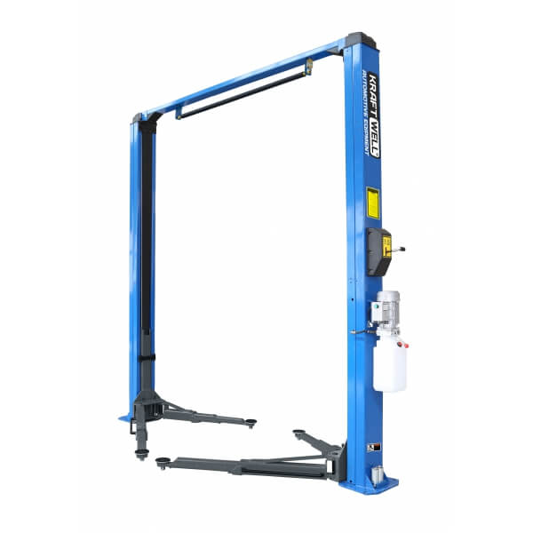 Подъемник двухстоечный KraftWell электрогидравлический KRW4MU/220_blue Подъемник двухстоечный KraftWell электрогидравлический KRW4MU/220_blue