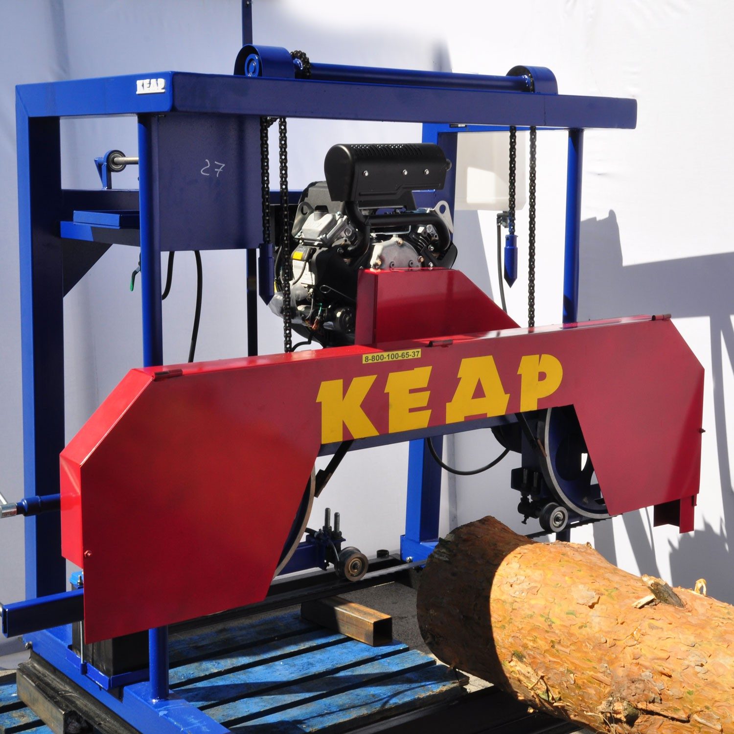 Ленточная пилорама Кедр-70Б 27 л/с эл. стартер (Lifan) Ленточная пилорама Кедр-70Б 27 л/с эл. стартер (Lifan)