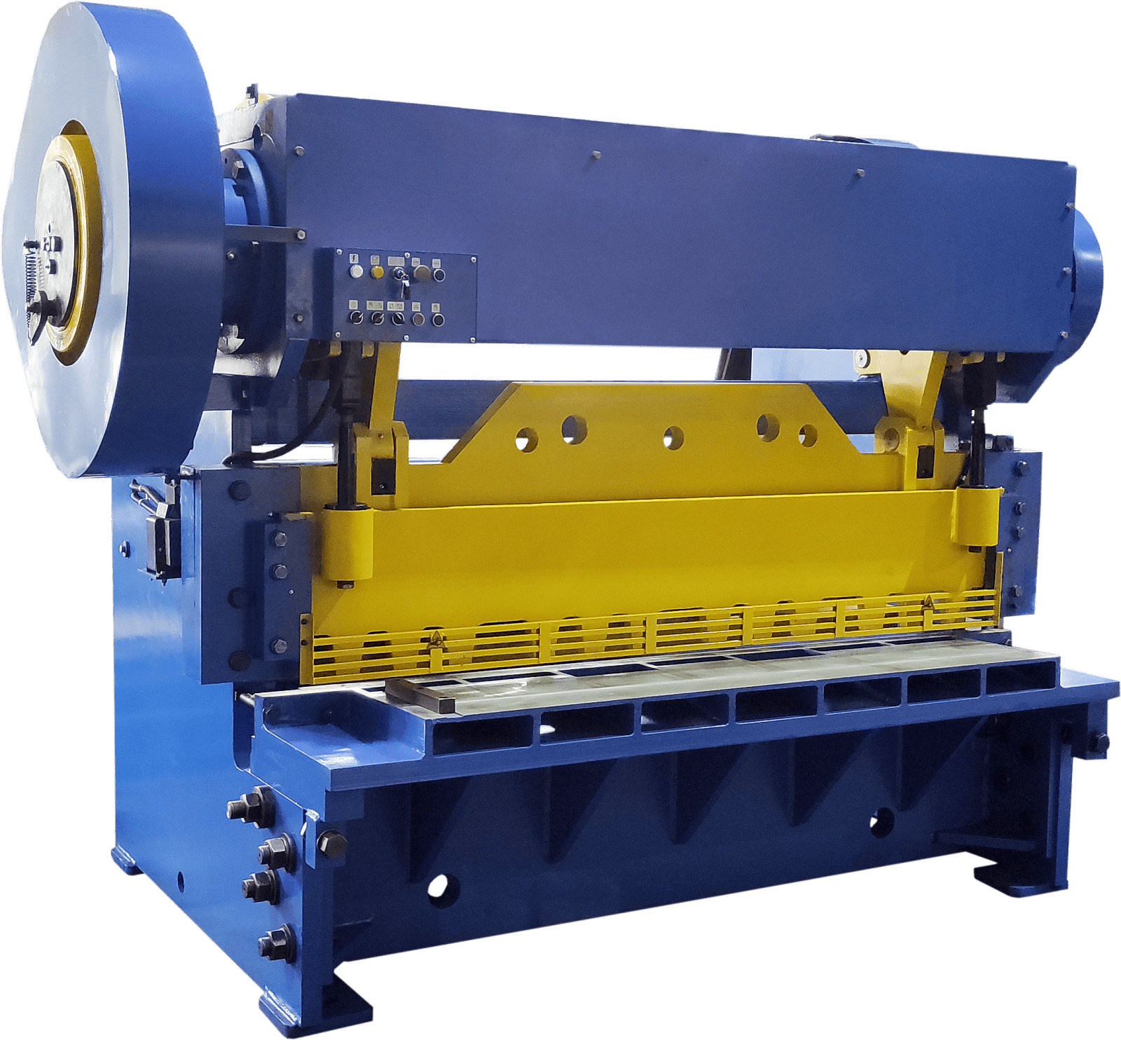 Механические гильотинные ножницы Долина НЛ3427 (20 х 2000 мм)