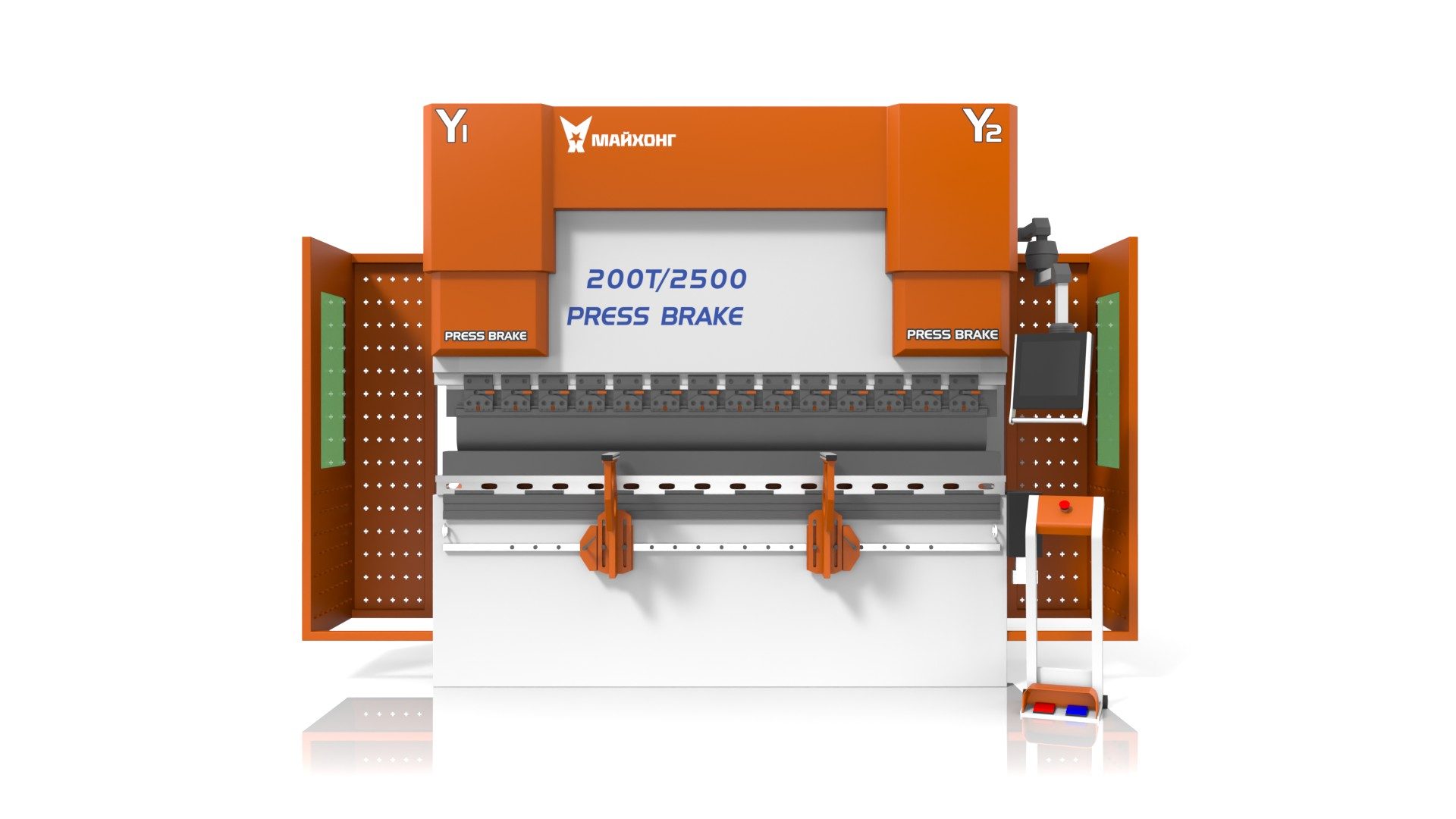 Листогибочный пресс с ЧПУ Майхонг Delem DA-53T 200-2500/4+1