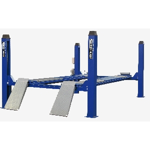 Подъемник четырехстоечный KraftWell г/п 6500 кг. платформы для сход-развала KRW6.5WA_blue Подъемник четырехстоечный KraftWell г/п 6500 кг. платформы для сход-развала KRW6.5WA_blue