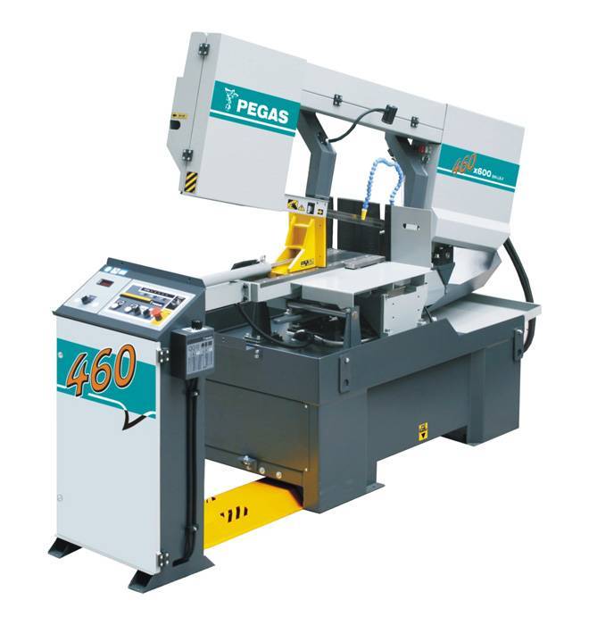 Ленточнопильный станок полуавтоматический Pegas-Gonda 460x600 SHI-LR