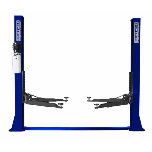 Подъемник двухстоечный KraftWell электрогидравлический KRW4ML_blue Подъемник двухстоечный KraftWell электрогидравлический KRW4ML_blue