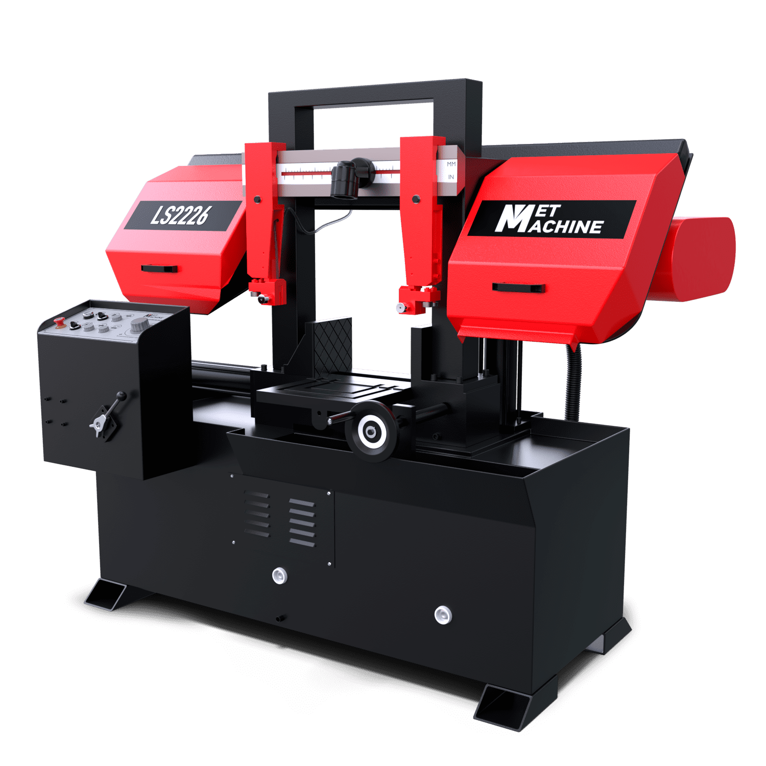 Полуавтоматический ленточнопильный станок MetMachine LS2226A