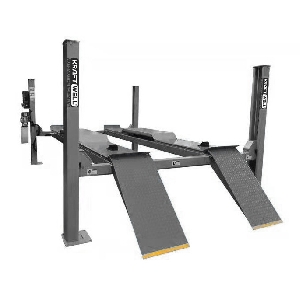 Подъемник четырехстоечный KraftWell г/п 4000 кг. платформы для сход-развала с подъемником второго уровня KRW4LTWA Подъемник четырехстоечный KraftWell г/п 4000 кг. платформы для сход-развала с подъемником второго уровня KRW4LTWA