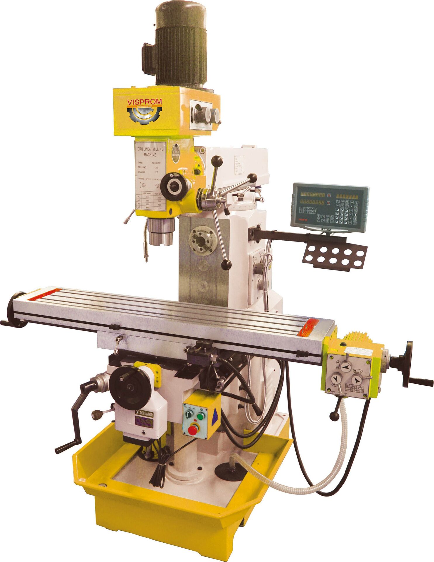 Универсальный фрезерный станок с цифровым измерением FHX-50PD Proma 38300400 Универсальный фрезерный станок с цифровым измерением FHX-50PD Proma 38300400