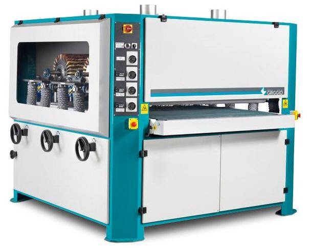 Станок рельефно-шлифовальный щеточный Griggio S 1300/3 TL Станок рельефно-шлифовальный щеточный Griggio S 1300/3 TL