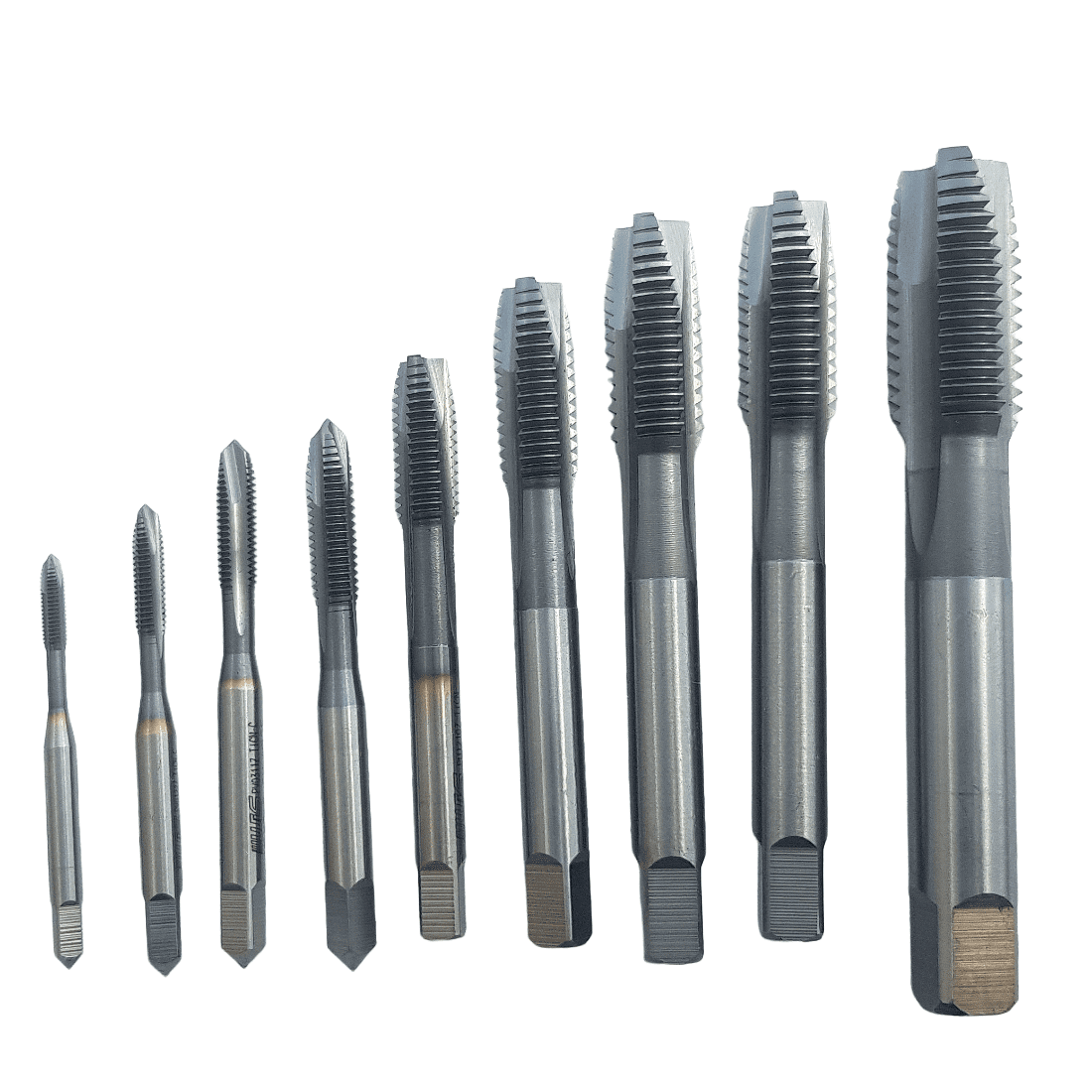 Набор метчиков М6-М30, Partner, HSSE прямая канавка с спиральной подточкой, H6, TiAlN (Серия TS02)