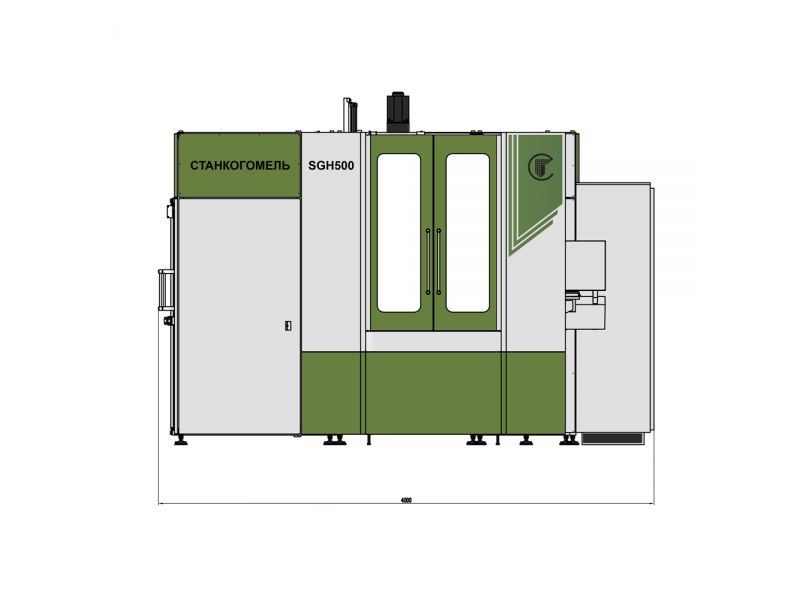 Горизонтальный обрабатывающий центр SGH500 Горизонтальный обрабатывающий центр SGH500