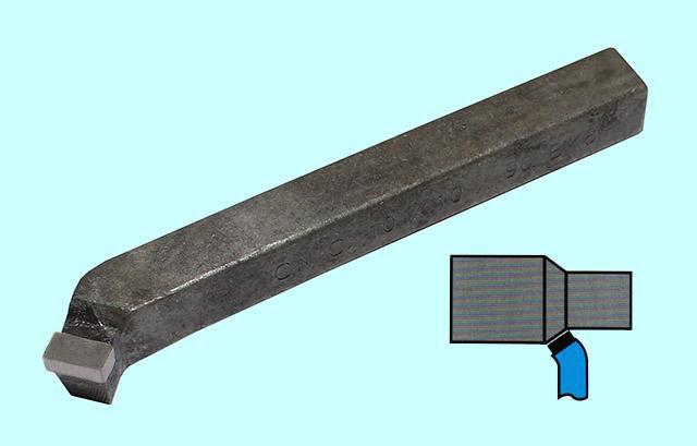 Резец Проходной отогнутый 8х8х80 ВК8 DIN 4972