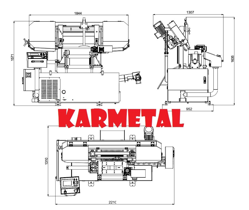 Новый бренд ленточнопильных станков - KARMETAL