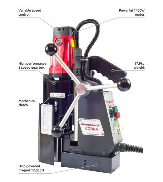 Магнитный сверлильный станок Rotabroach COBRA (МСС-65)