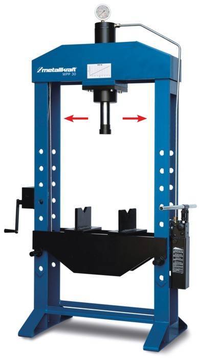Пресс гидравлический WPP 30 Metallkraft 4001030 Пресс гидравлический WPP 30 Metallkraft 4001030