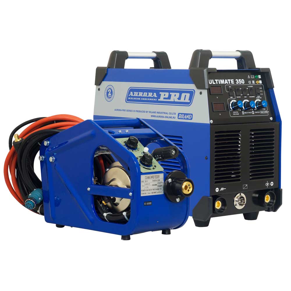 Инверторный полуавтомат MIG-MAG AuroraPRO ULTIMATE 350 открытый подающий