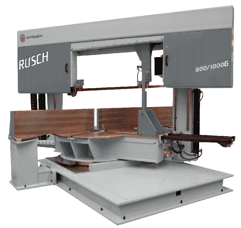 Ленточнопильный станок полуавтоматический Rusch 800/1000G