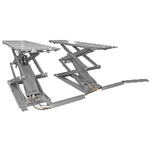 Подъемник ножничный KraftWell короткий г/п 3000 кг. Напольный KRW3FS/220 Подъемник ножничный KraftWell короткий г/п 3000 кг. Напольный KRW3FS/220