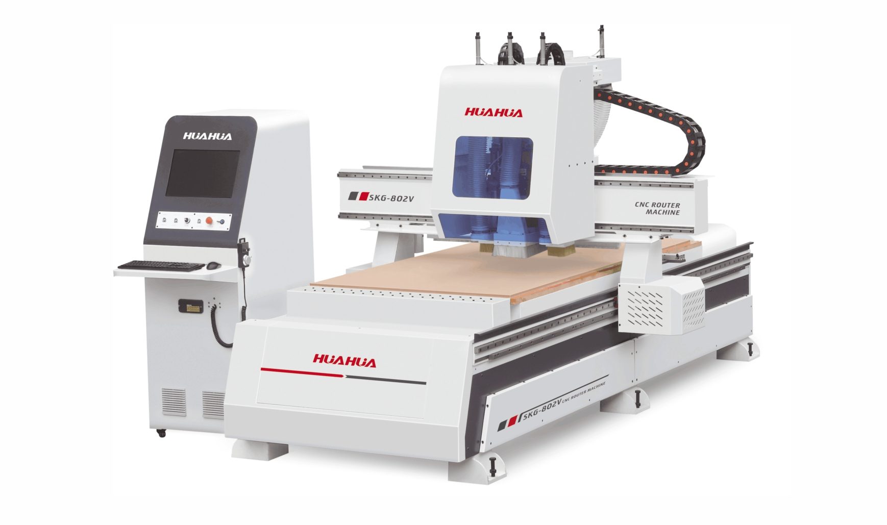 Кромкооблицовочный станок HUAHUA SKG-802V Кромкооблицовочный станок HUAHUA SKG-802V