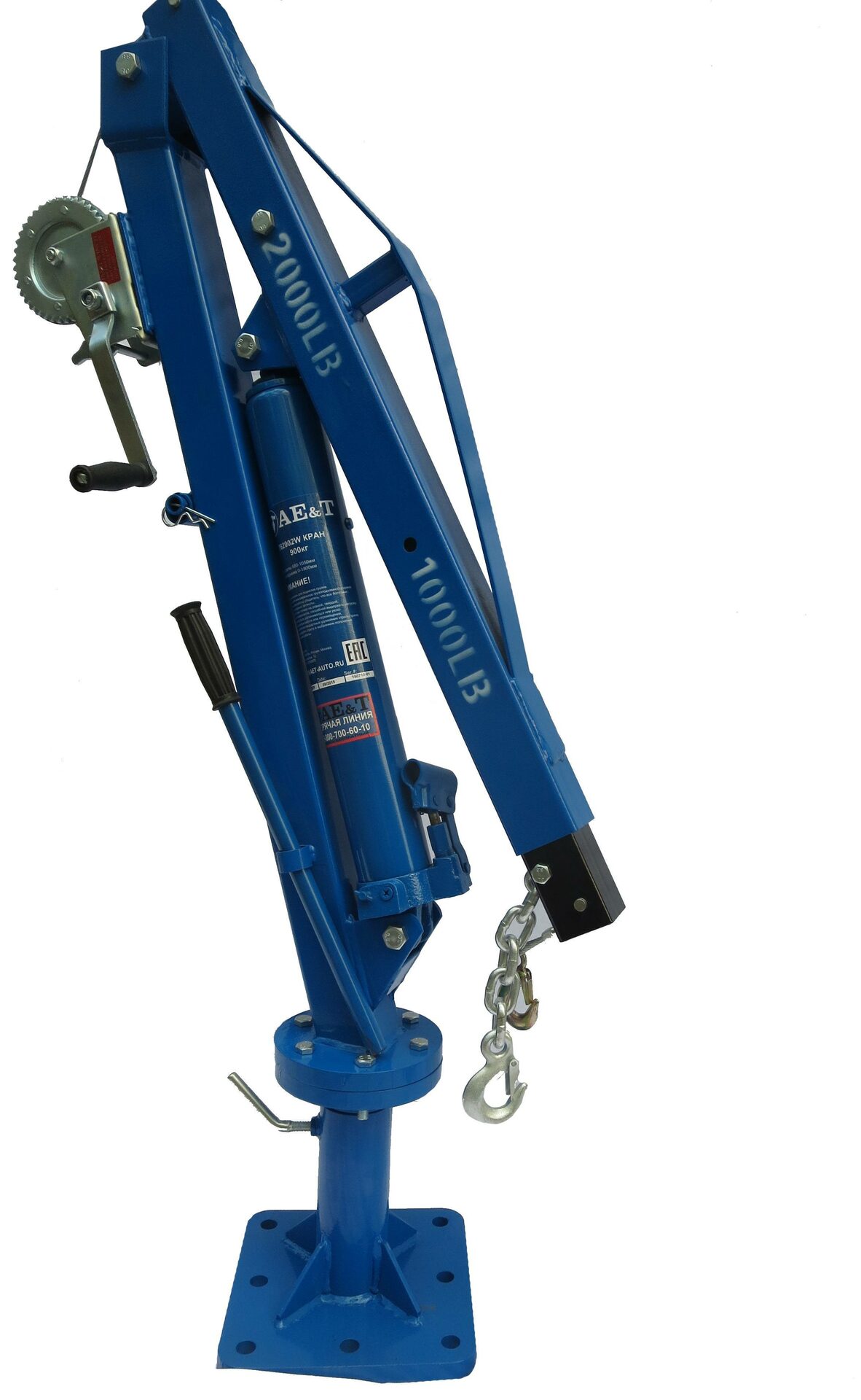 Кран AE&T Т62102А 500 кг с лебедкой