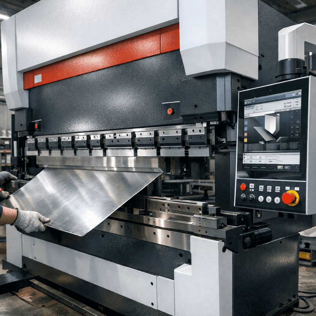 Листогиб в процессе