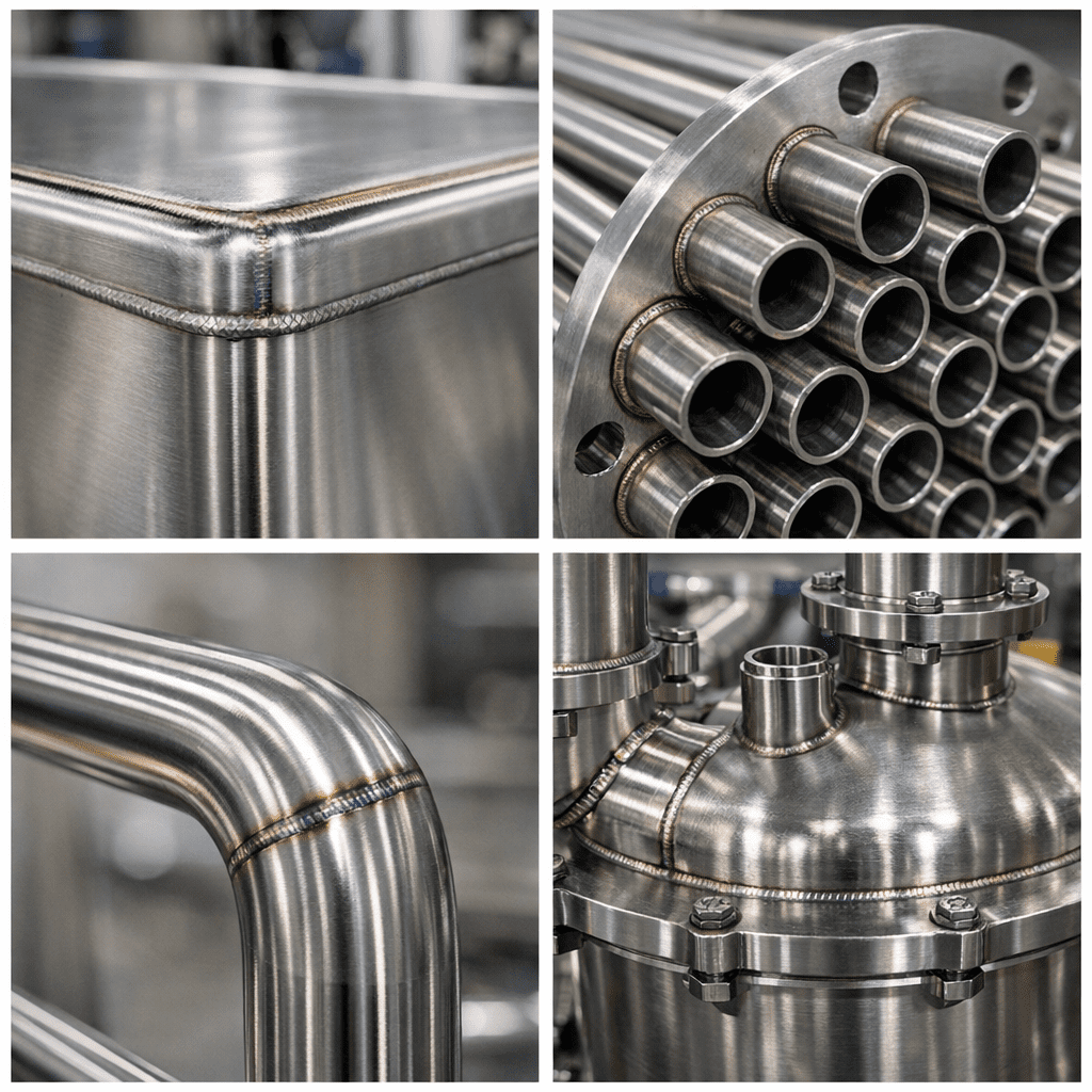 Лазерная сварка нержавеющей стали в различных отраслях