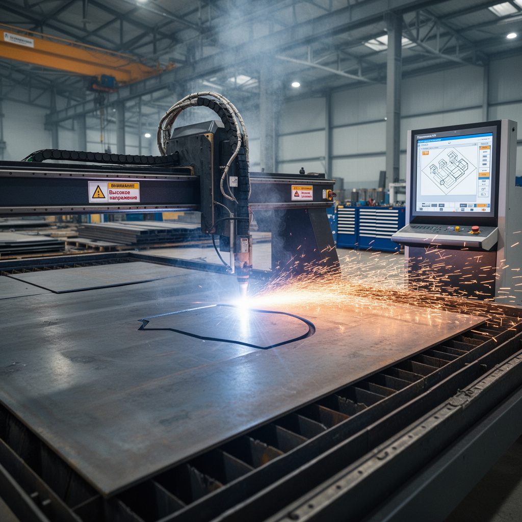 Станок плазменной резки с ЧПУ