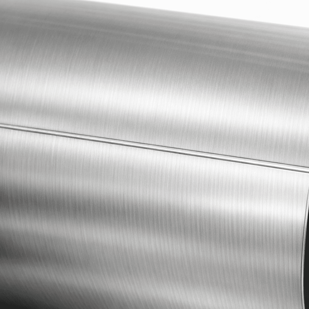 Шов на обечайке из нержавеющей стали, выполненный лазерной сваркой