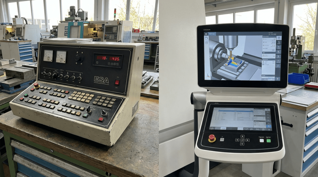 Сравнение пультов NC и CNC