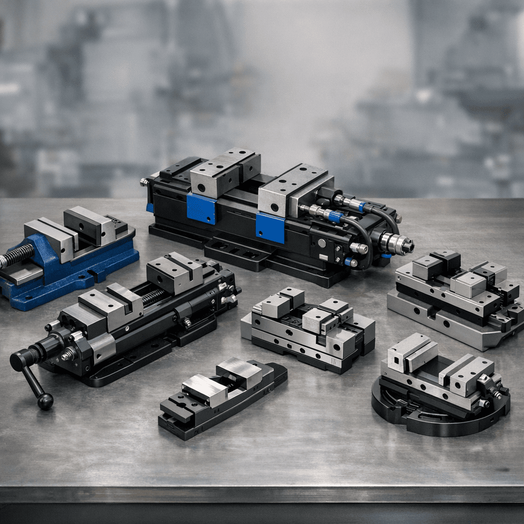 Многообразие конструкций станочных тисков