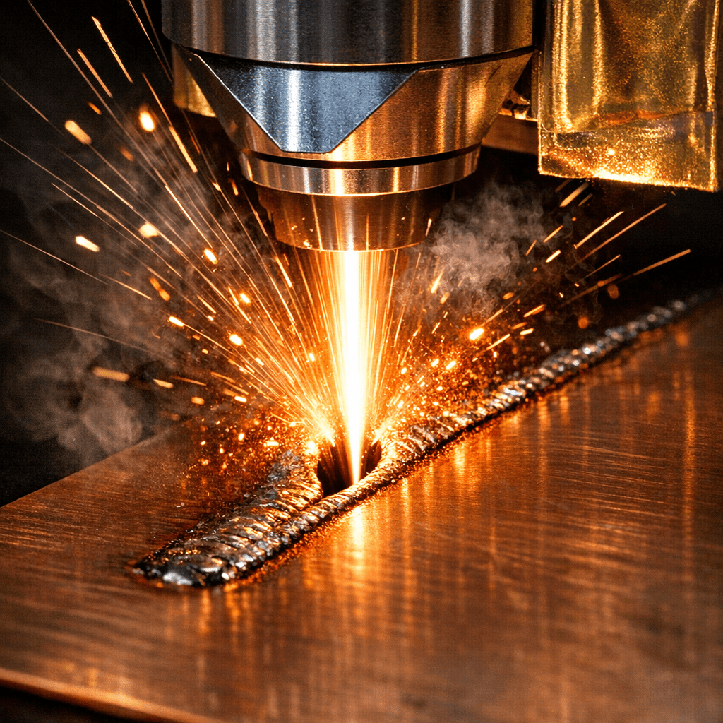 Лазерная сварка меди требует повышенной мощности и обязательной защиты от обратного отражения