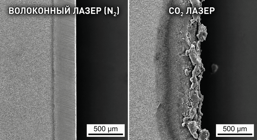 Качество кромки нержавейки Качество кромки нержавейки