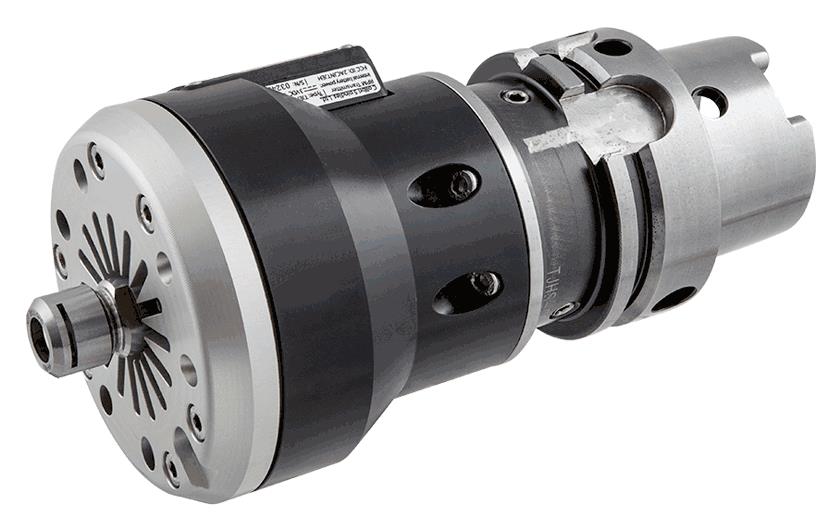 HSK-конус обеспечивает жёсткость крепления инструмента