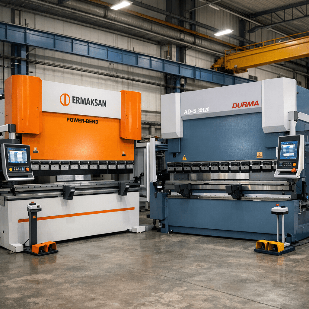 Листогибочные прессы Ermaksan и Durma