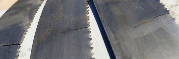 Дефекты реза ленточной пилой