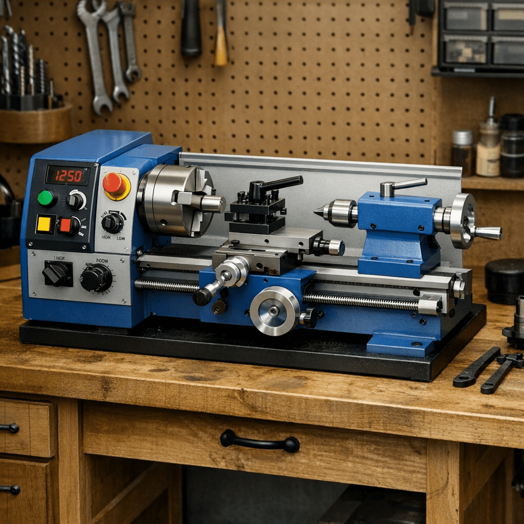 Настольный токарный станок — компактное решение для малых мастерских