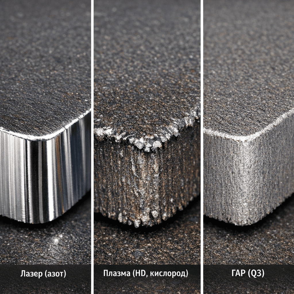 сравнение качества кромки сравнение качества кромки