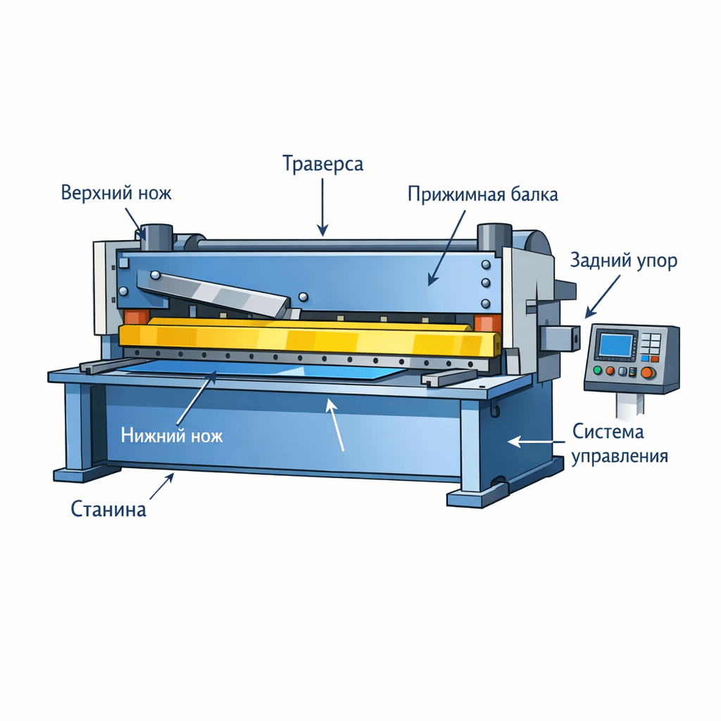 Схема станка
