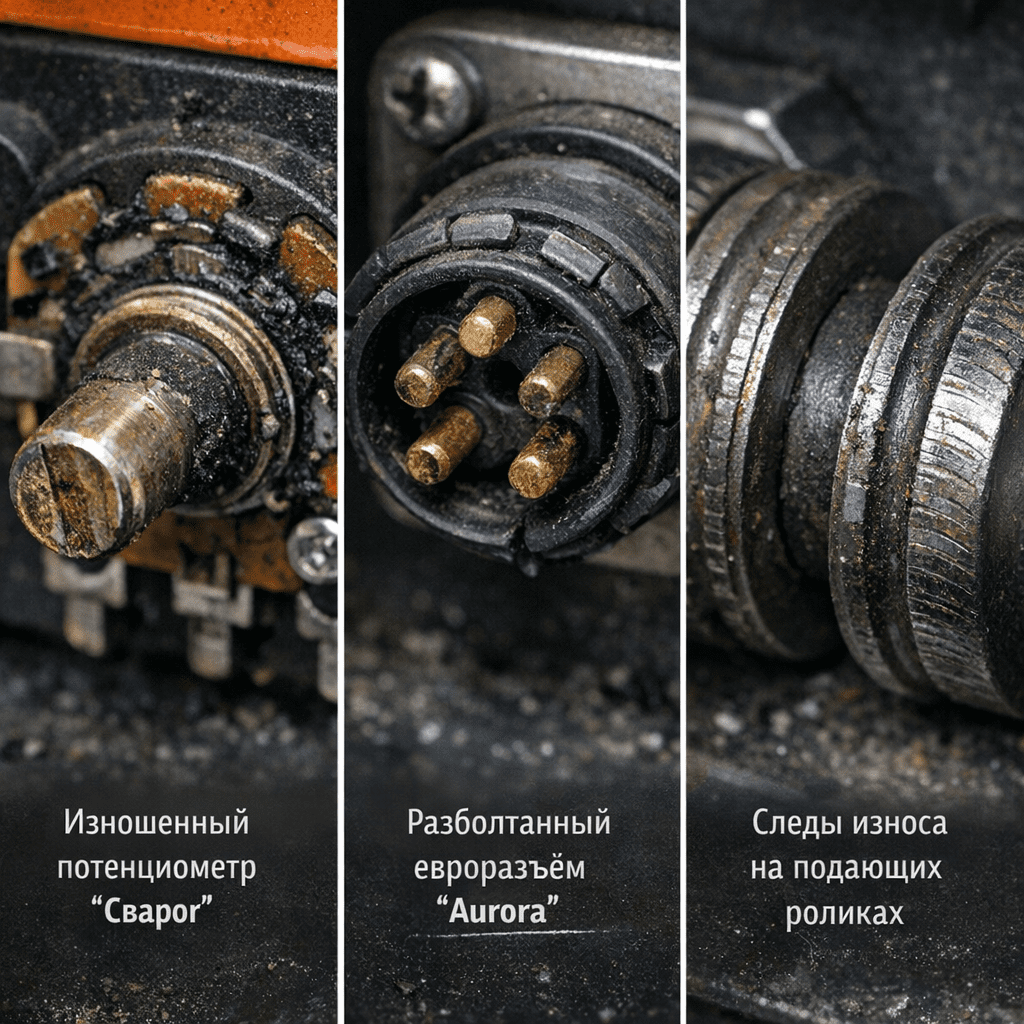 Типичные слабые места полуавтоматов