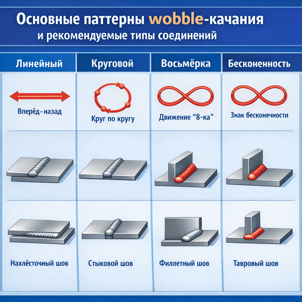 Основные паттерны вобле-кач 