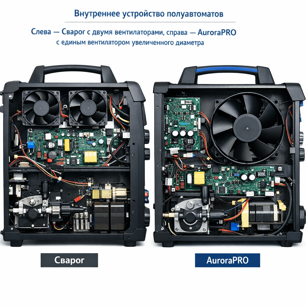 Внутреннее устройство полуавтоматов