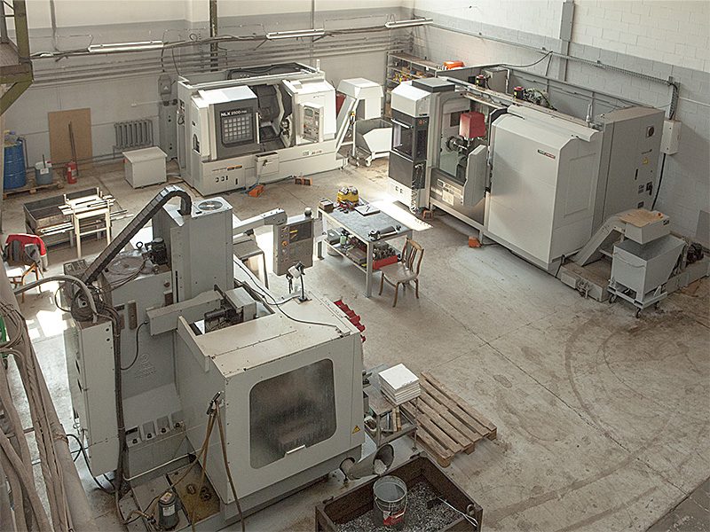 Готовый участок механообработки Готовый участок механообработки