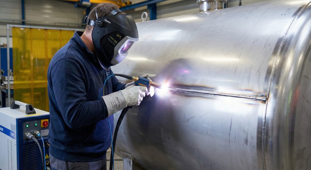 Ручная лазерная сварка 