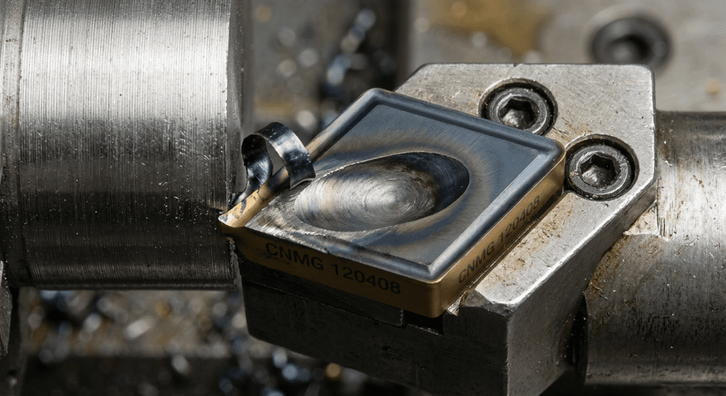 Лунка образуется на расстоянии от кромки в зоне максимальной температуры контакта со стружкой.png