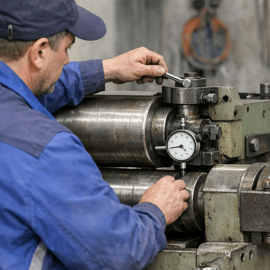 Настройка перекоса валов Настройка перекоса валов