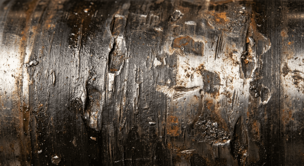 Износ поверхности валка