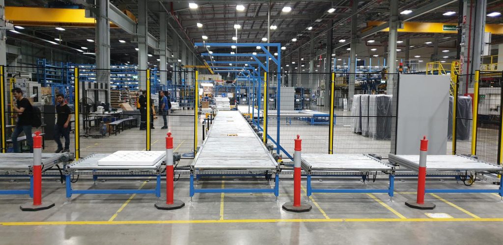 Сборочный цех турецкого завода — современное оборудование, контроль качества, европейские стандарты производства