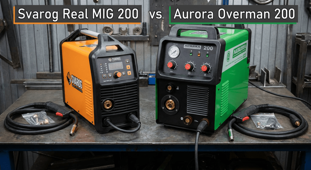 Сварог Real MIG 200 и Aurora Overman 200