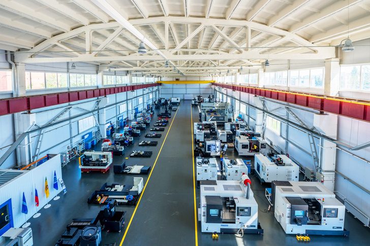 Сборочный цех российского станкозавода Сборочный цех российского станкозавода