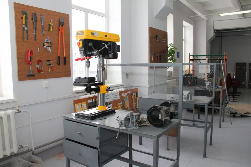 Оснащённая учебная мастерская